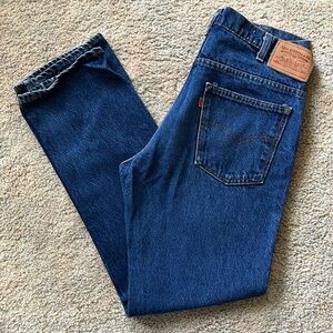 Vintage Levi’s orange tab jeans